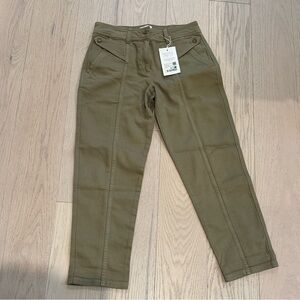 Sezane Hervé Khaki Clair Pants
